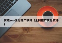 安陆seo优化推广软件（全网推广优化软件）